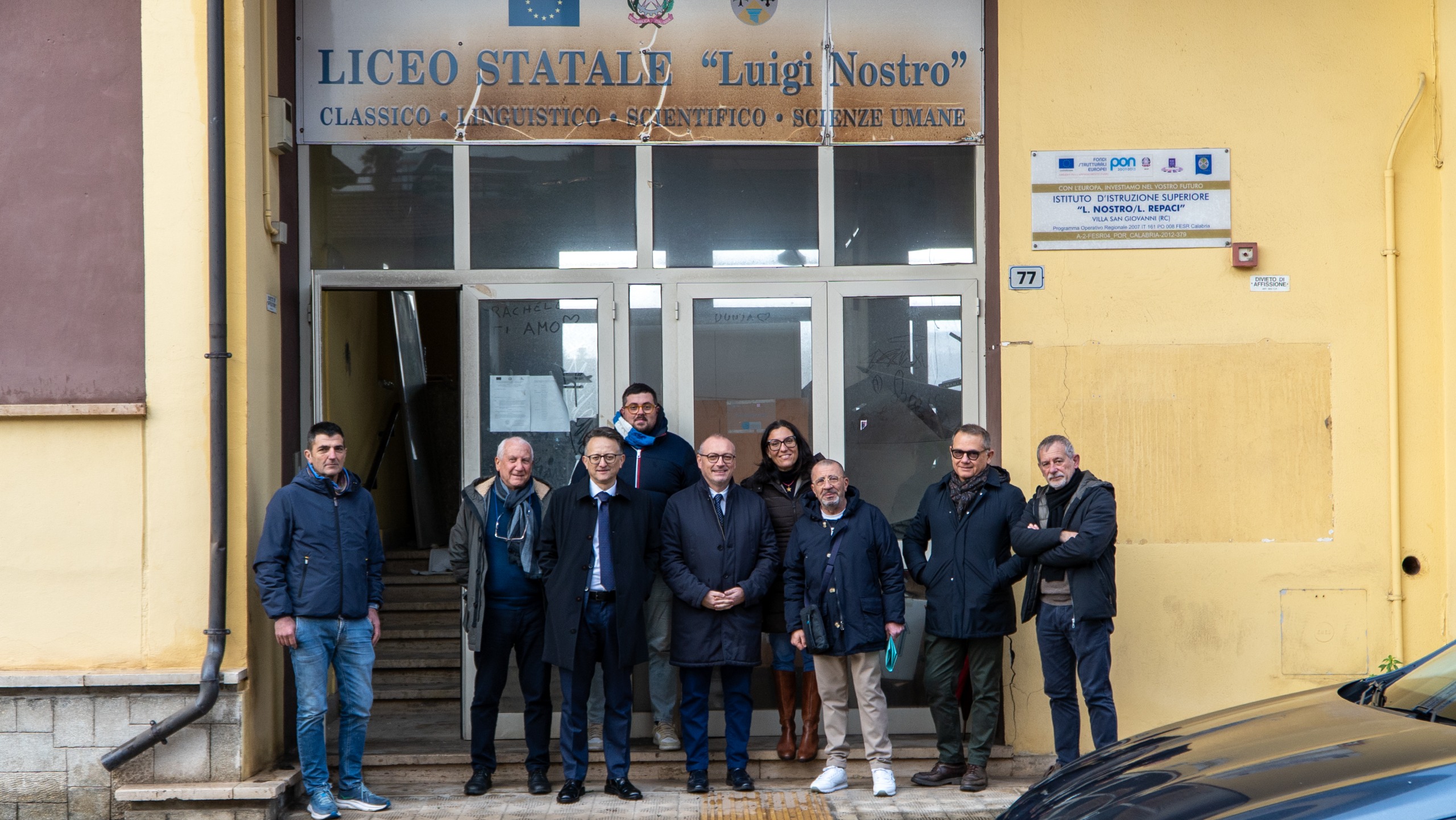 Immagine di copertina per Al via i lavori per la demolizione e ricostruzione dell\'Istituto Nostro Repaci di Villa San Giovanni�