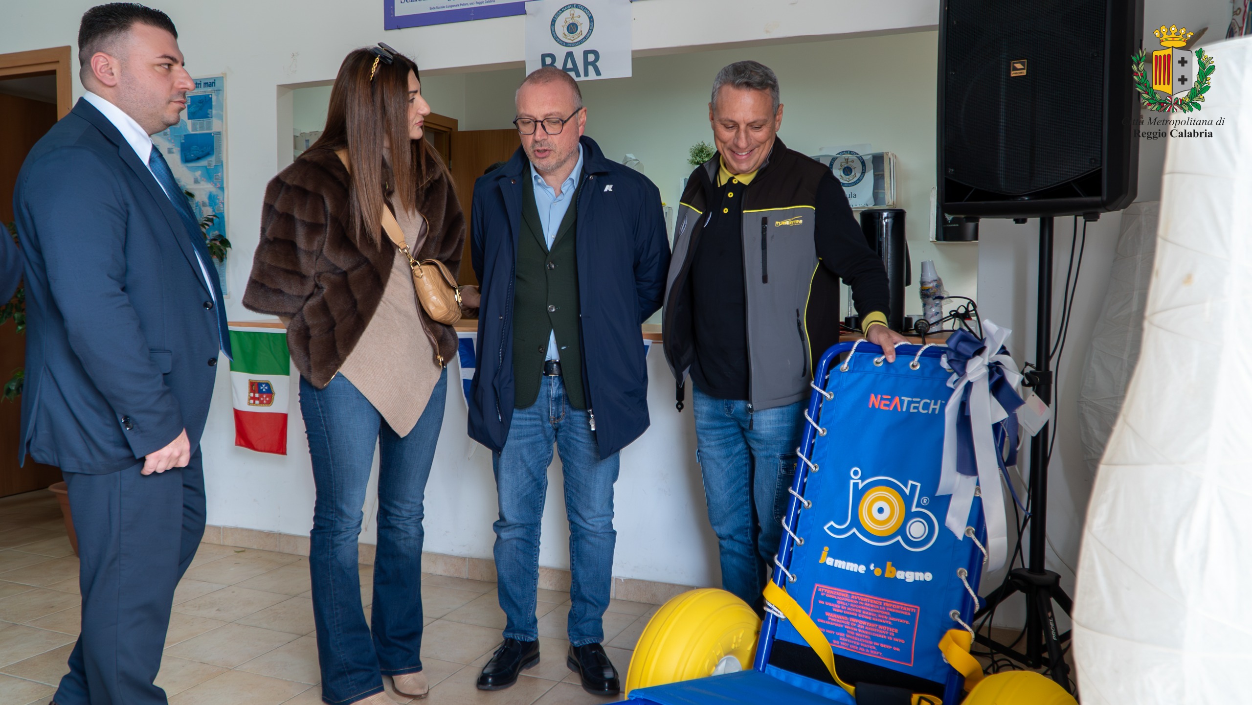 Immagine di copertina per La Citt� Metropolitana dona alla Cooperativa sociale \