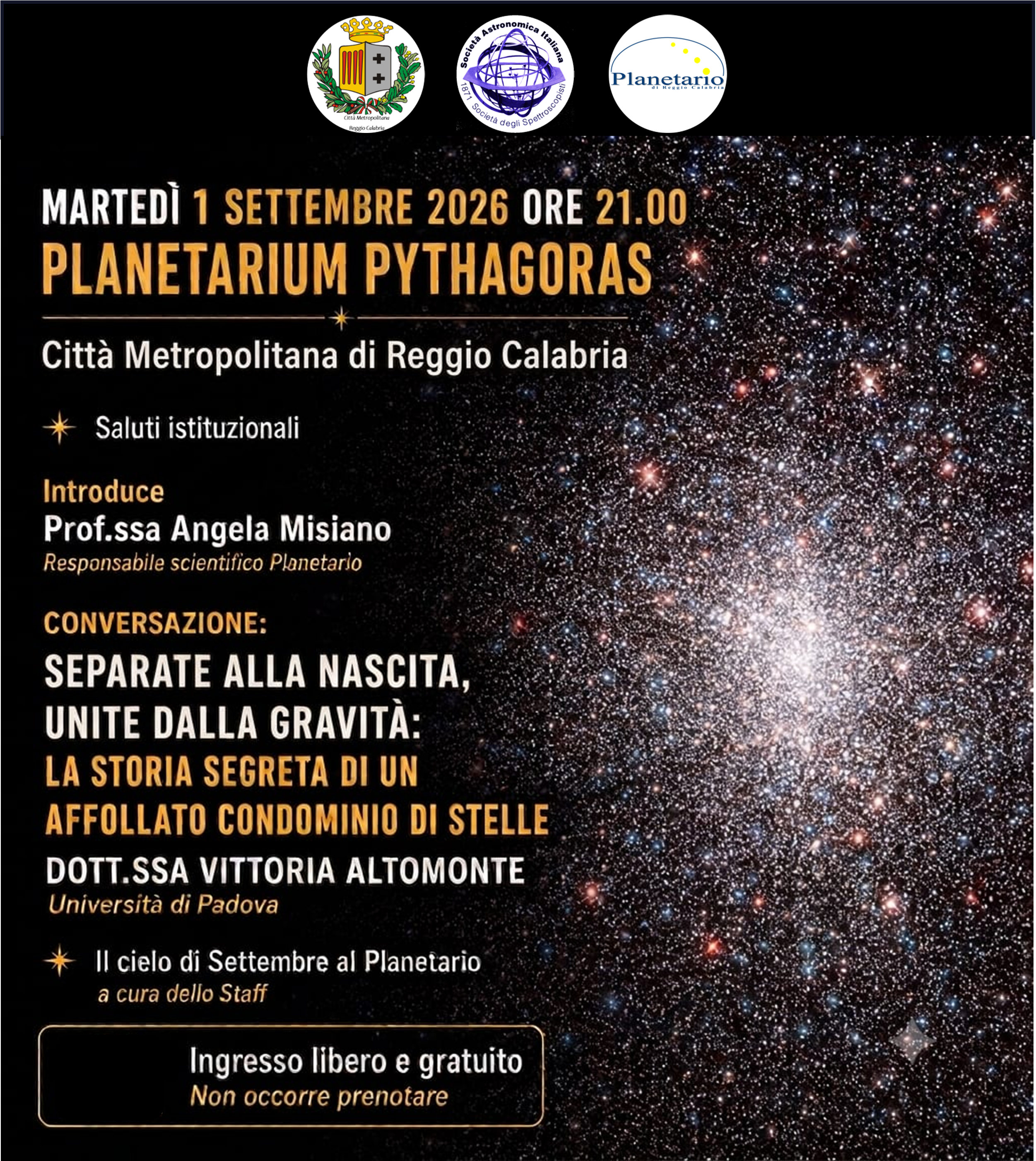 Immagine di copertina per �Separate alla nascita, unite dalla gravit�: la storia di un affollato condominio di stelle�