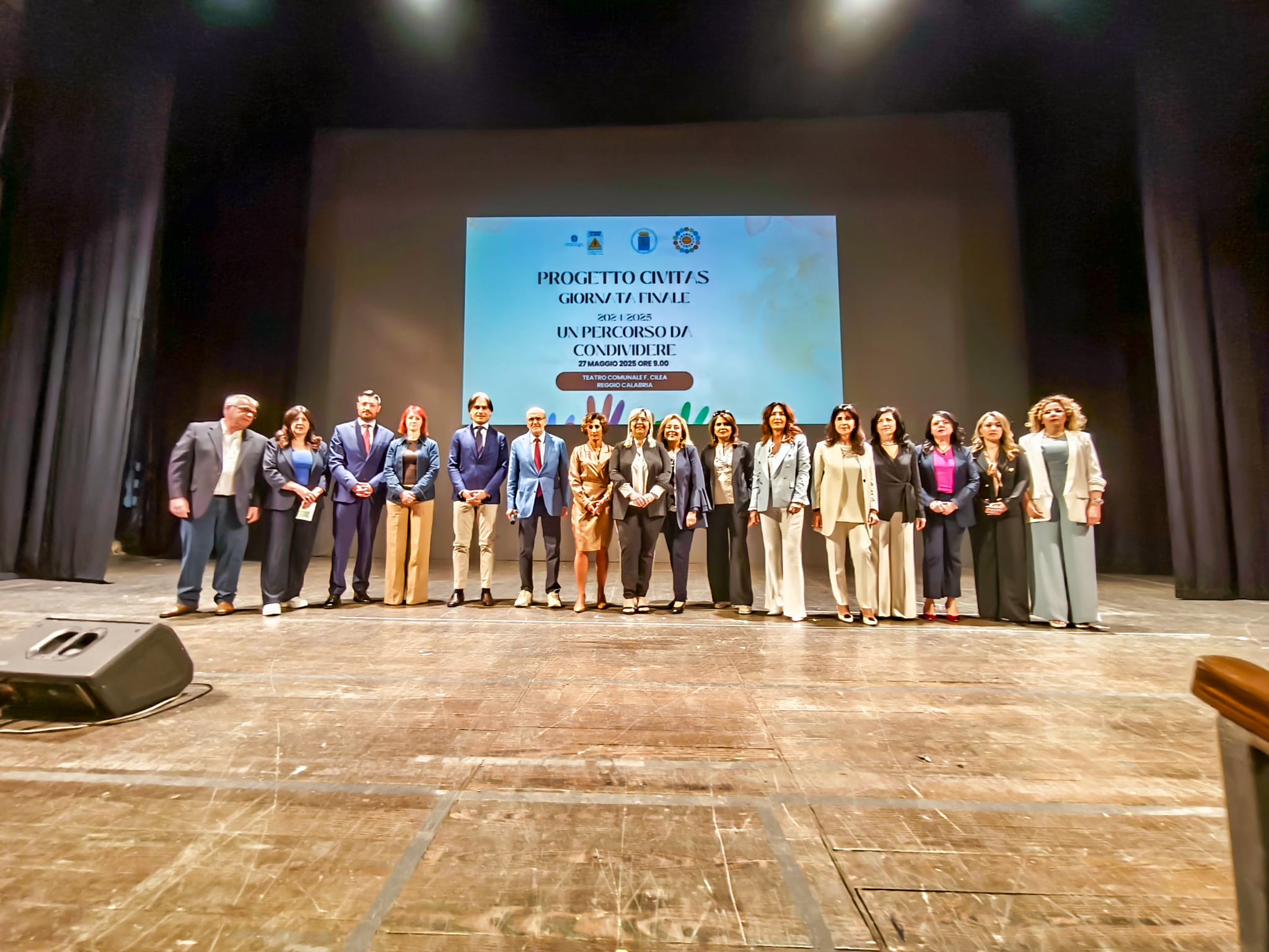 Al Teatro Cilea si conclude Civitas 2025, il sindaco Falcomat: \