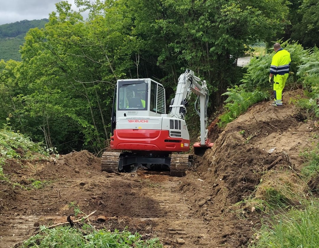 Al via i lavori sulla Strada Ort� � Ort� Superiore per il ripristino della carreggiata